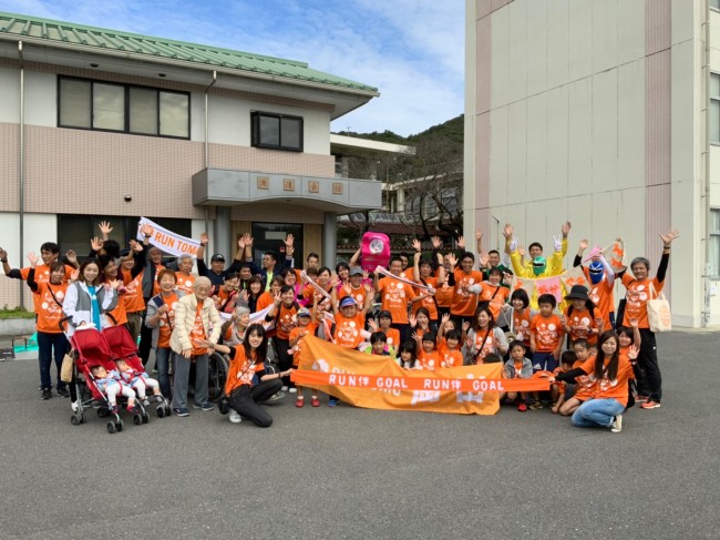 RUN伴2019OKAYAMA備前市和気町エリア　草加病院→緑陽高校ゴール→ケアニン上映_191029_0028
